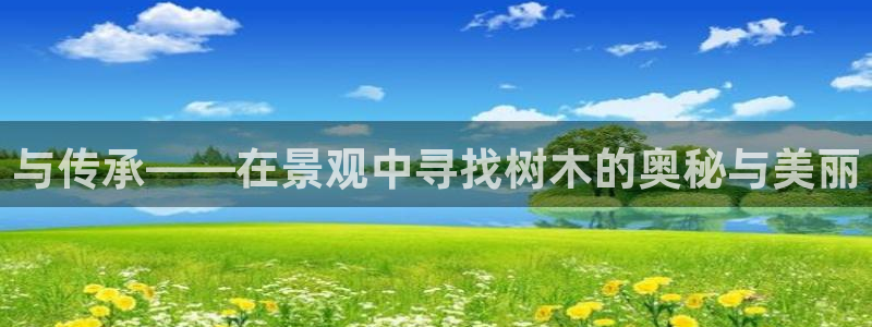 新宝gg登录地址：与传承——在景观中寻找树木的奥秘与美丽